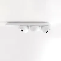 modular lighting -   montage externe marbul blanc structuré design métal